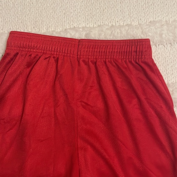 Russell blend baseball Vipers top black & athletic shorts red boys size L 14 16 - Picture 9 of 12